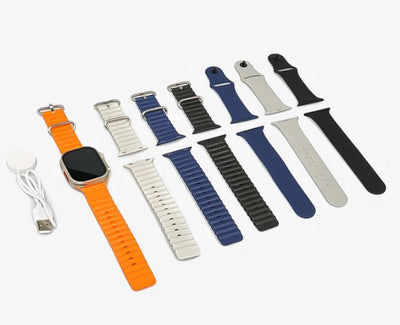 7 Straps Smart Watch For Men & Women